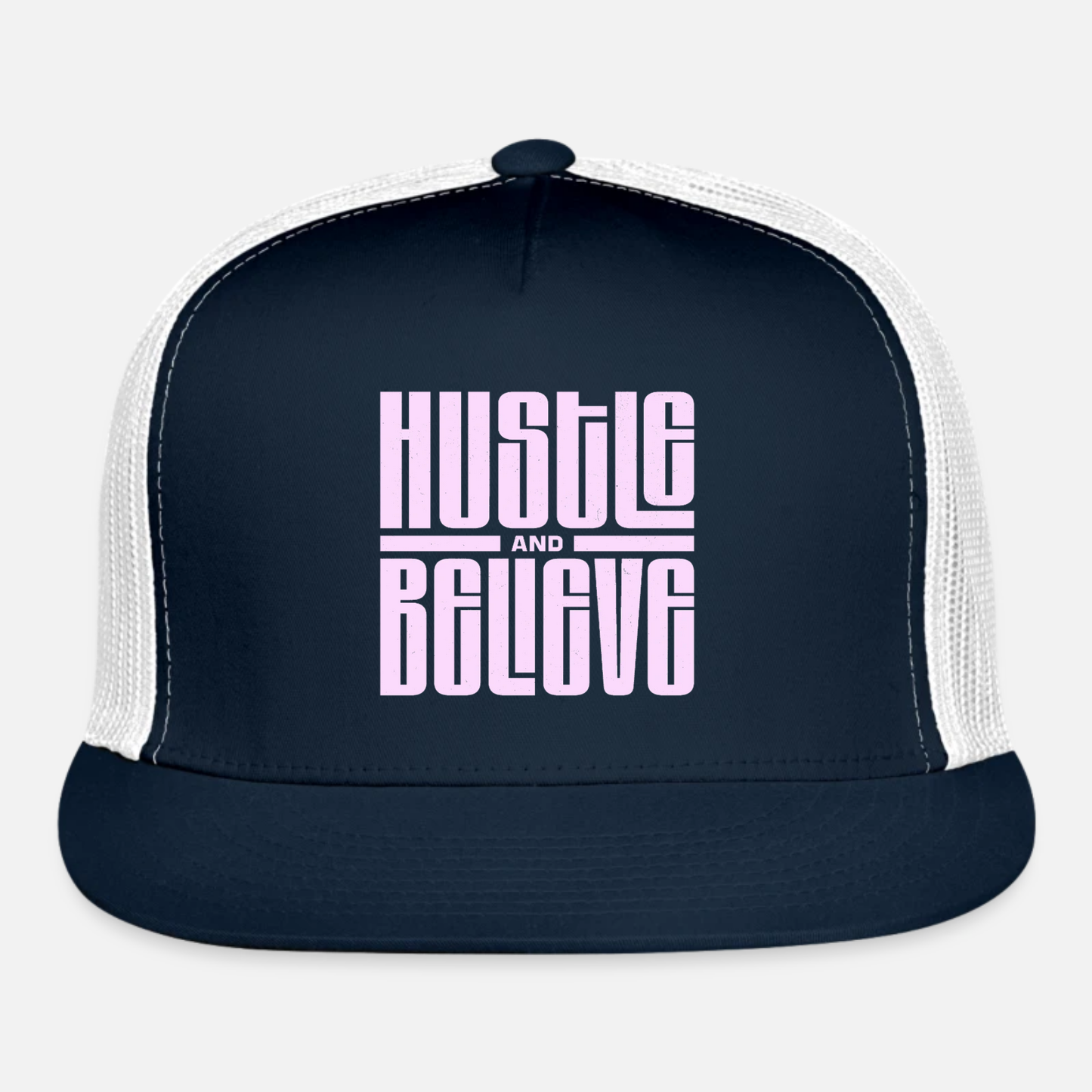 Hustle and Believe Trucker Hat (TEST)